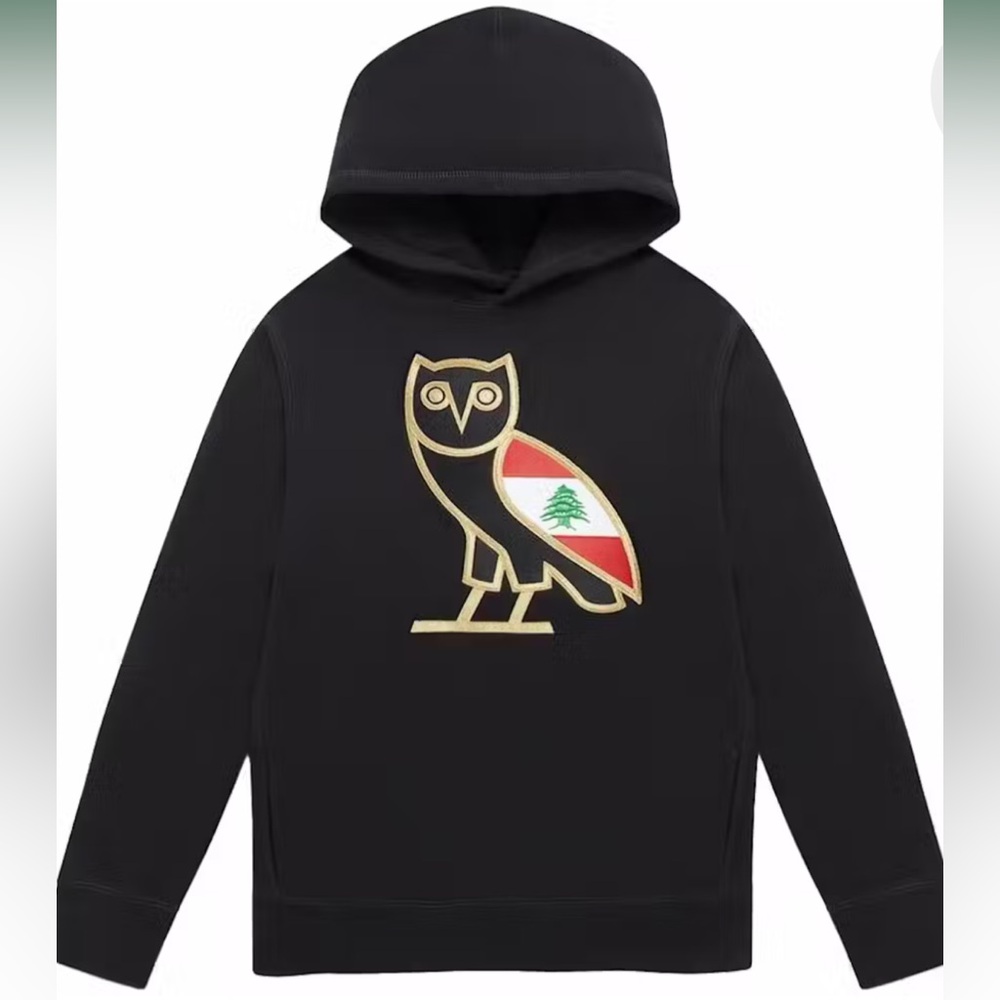 NWOT OVO x Drake Lebanon Black Hoodie – Octobers Very Own Limited Edition 2XL